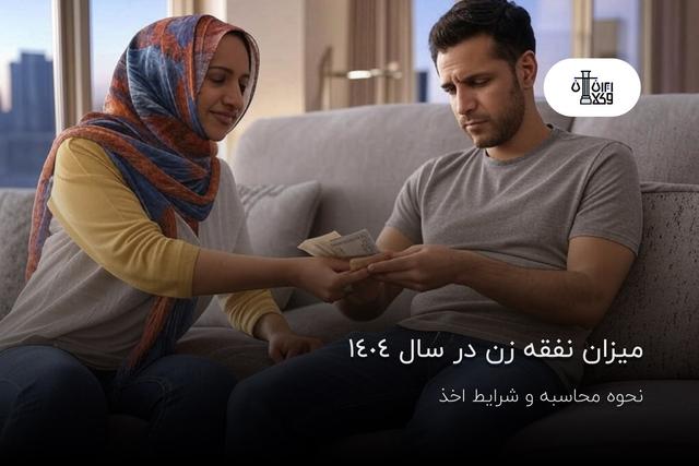 میزان نفقه زن در سال 1404؛ نحوه محاسبه و شرایط اخذ
