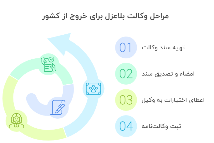 اینفوگرافی دوم مقاله وکالت بلاعزل برای خروج از کور 1403