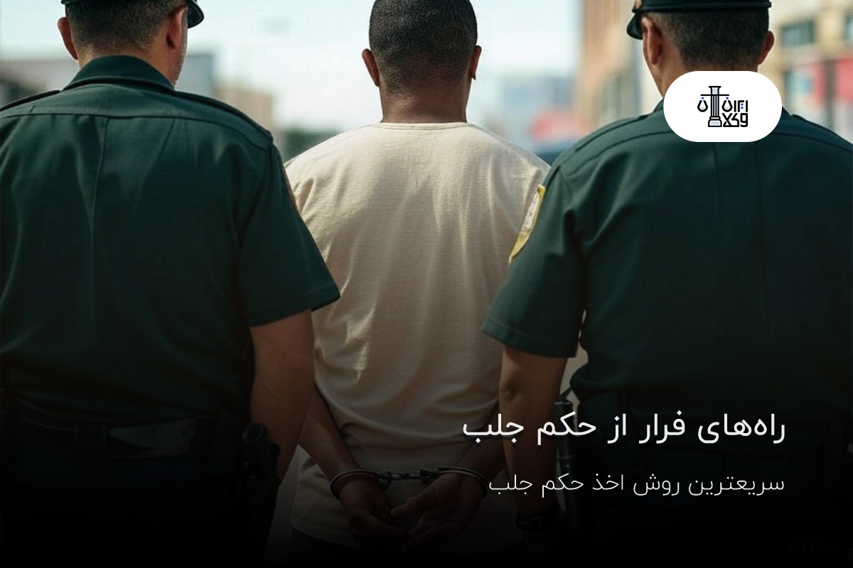 راه‌های فرار از حکم جلب
